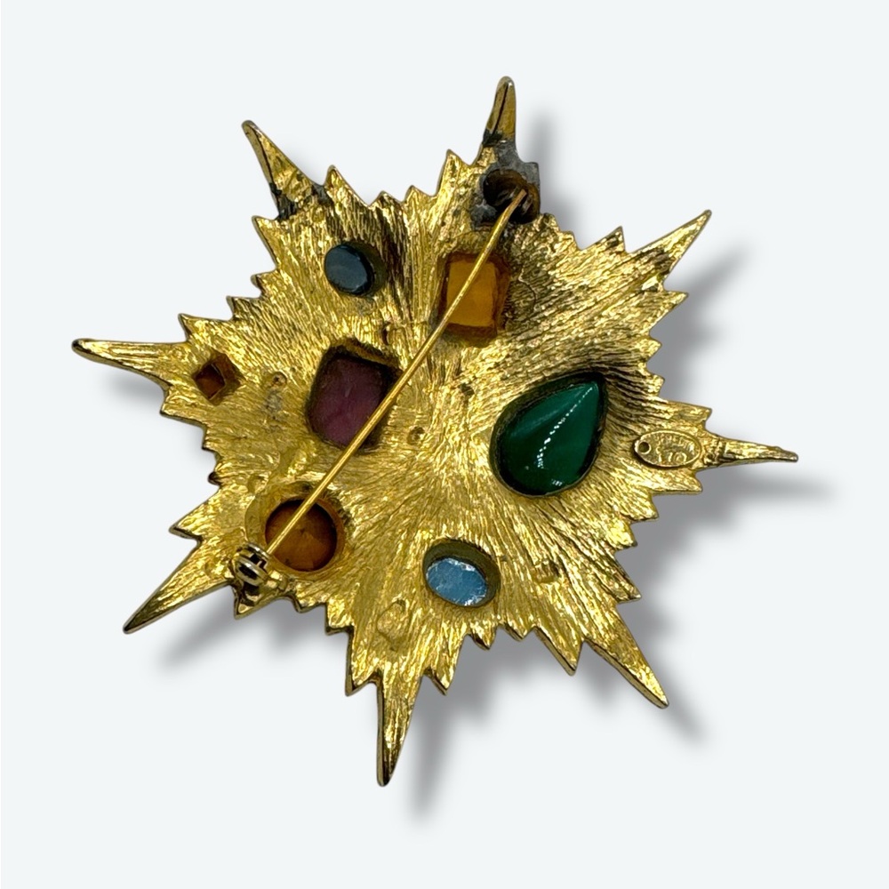 1970s 3” Bendick’s NY Brooch - Picture 3 of 5
